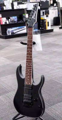 Ibanez - RG7320EX 7-String Electric Guitar - Black Flat 2